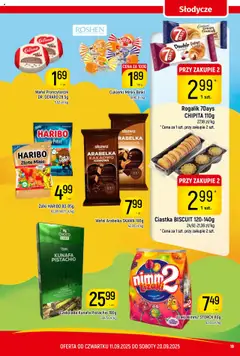 Piotruś Pan Gazetka od 11.09.2025 | Strona: 19 | Produkty: Słodycze, Żelki, Cukierki, Ciastka