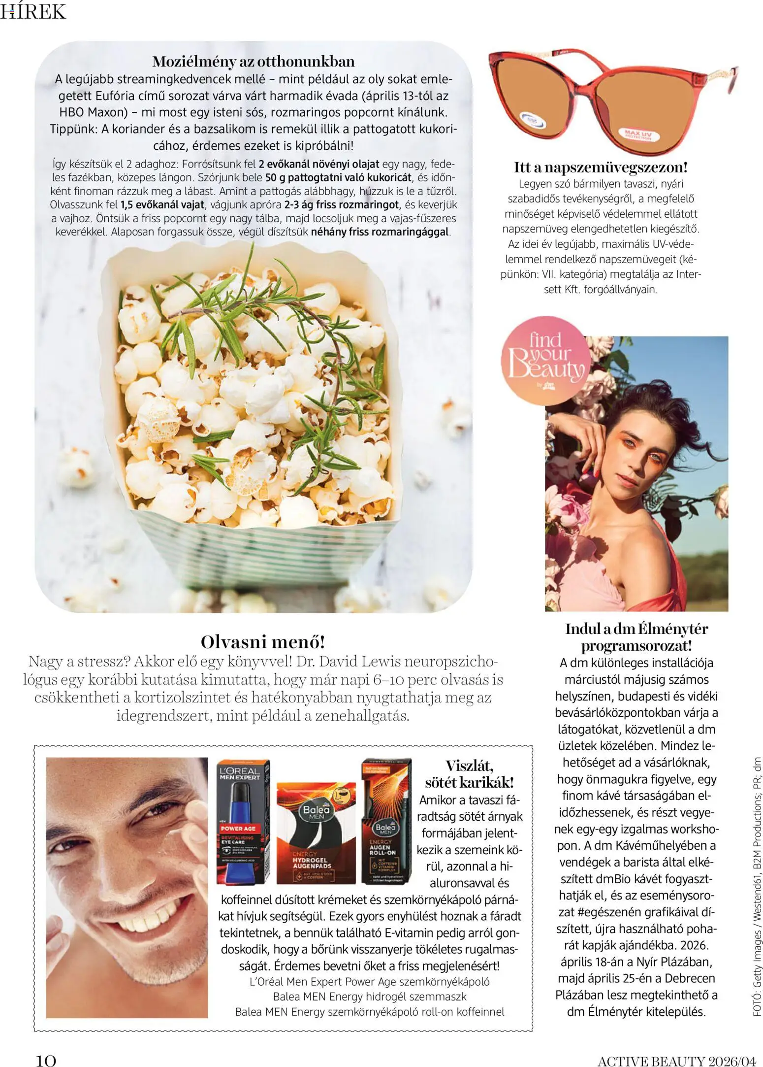 DM Drogerie Markt akciós ujság - amely érvényes a következő dátumtól: 09.04.2026 | Oldal: 10 | Termékek: Párna, Szemkörnyékápoló, Roll-on, Kávé