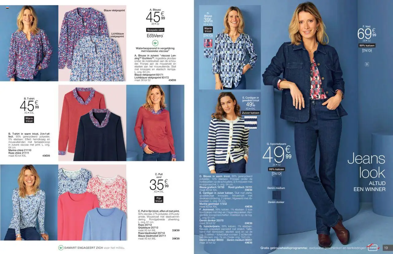  | Pagina: 10 | Producten: Elastiek, Blouse, Vest