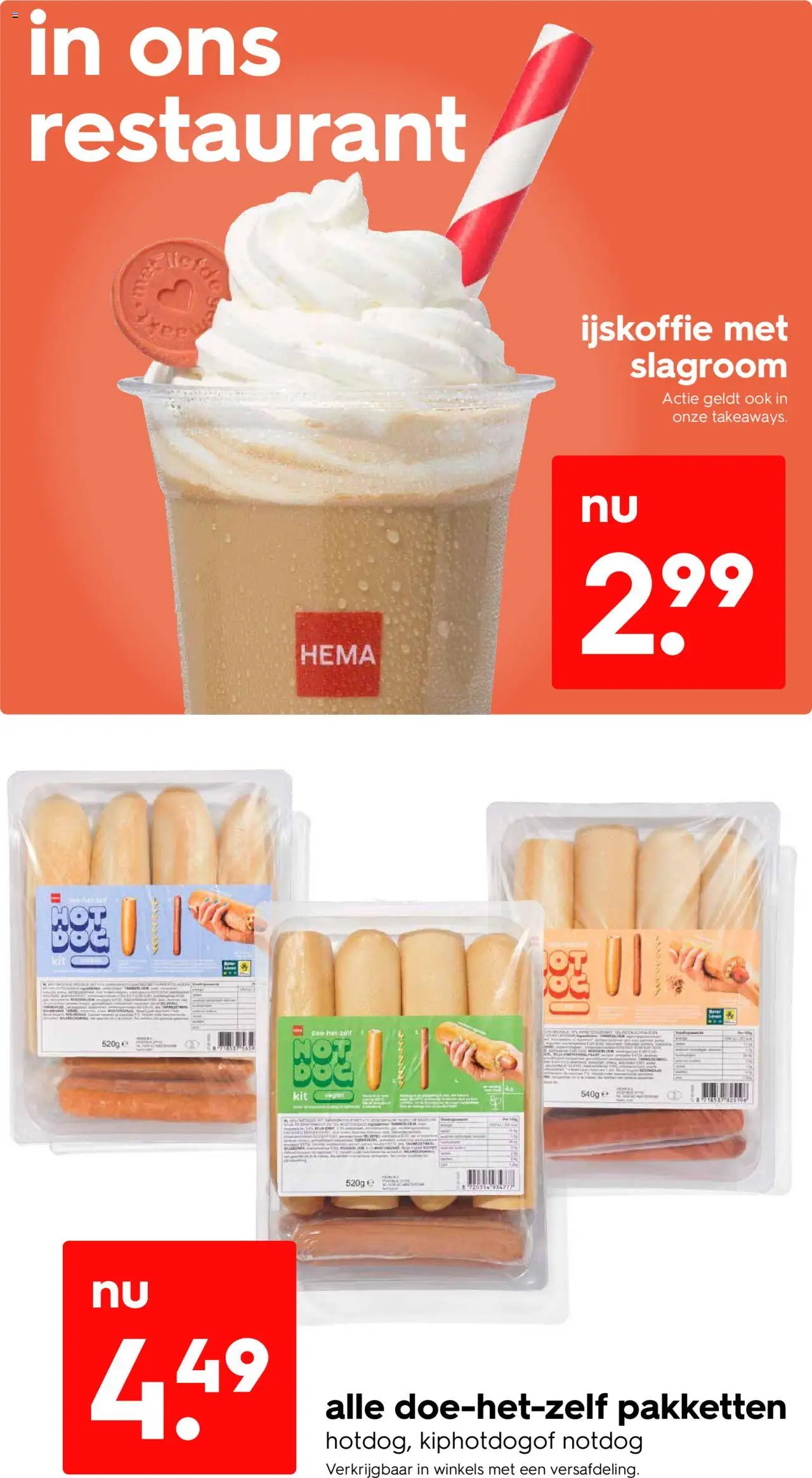  | Pagina: 20 | Producten: Slagroom, Ijskoffie