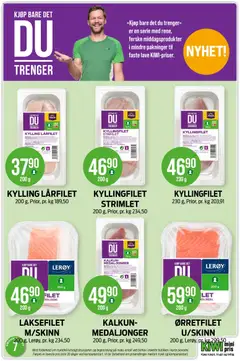 Forhåndsvisning av KYLLING LÅRFILET, 200 g, Prior, pr. kg 189,50 gyldig fra 09.02.2026 | Side: 14