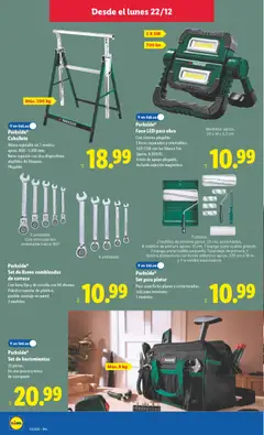 Vista previa Parkside® Set de herramientas, 23 piezas. En una práctica bolsa de transporte. válido desde el 22.12.2025 | Página: 8 | Productos: Bolsa, Ρούτερ, Bandeja