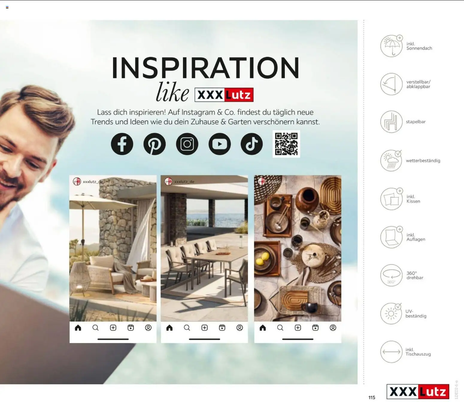 XXXL Lutz My Home Garten – gültig ab 23.02.2026 | Seite: 115 | Produkte: Kissen