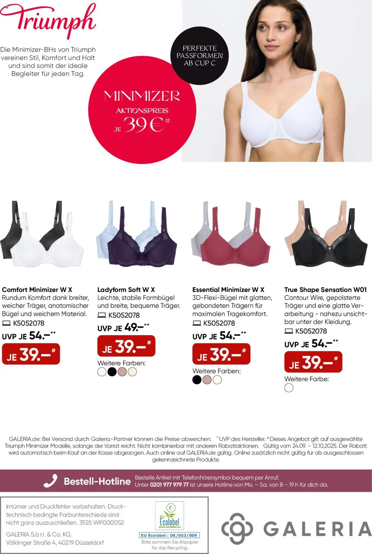 Galeria Karstadt Kaufhof Prospekt 	 – gültig ab 24.09.2025 | Seite: 20