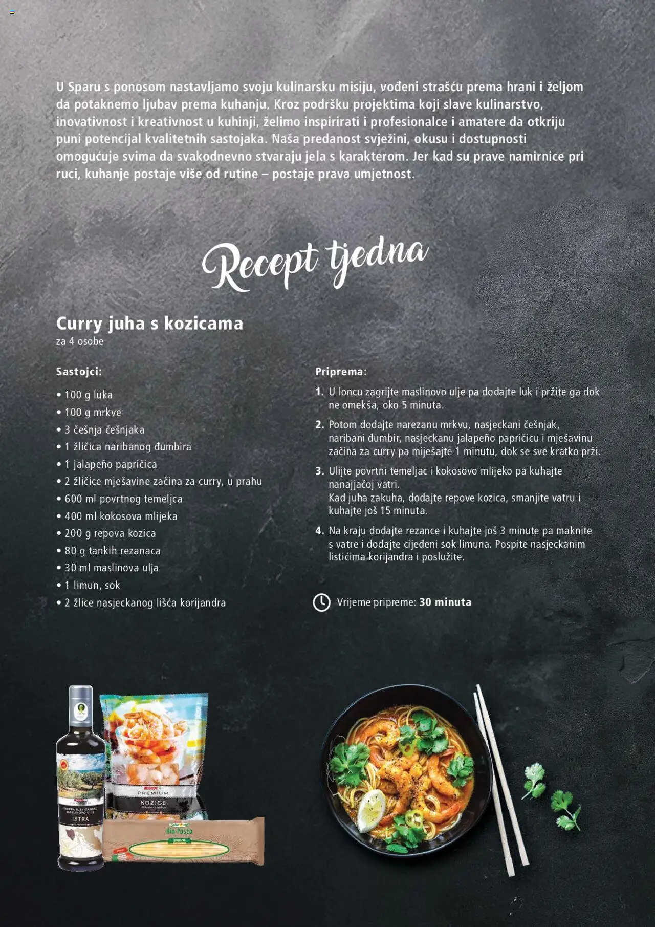 Spar katalog | vrijedi od 17.09.2025 | Stranica: 4 | Proizvodi: Mlijeko, Maslinovo ulje, Juha, Curry