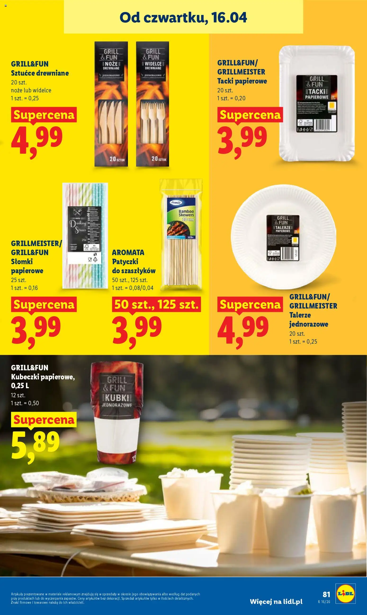 Lidl Polsko leták od 16.04.2026 | Strana: 81 | Produkty: Nože