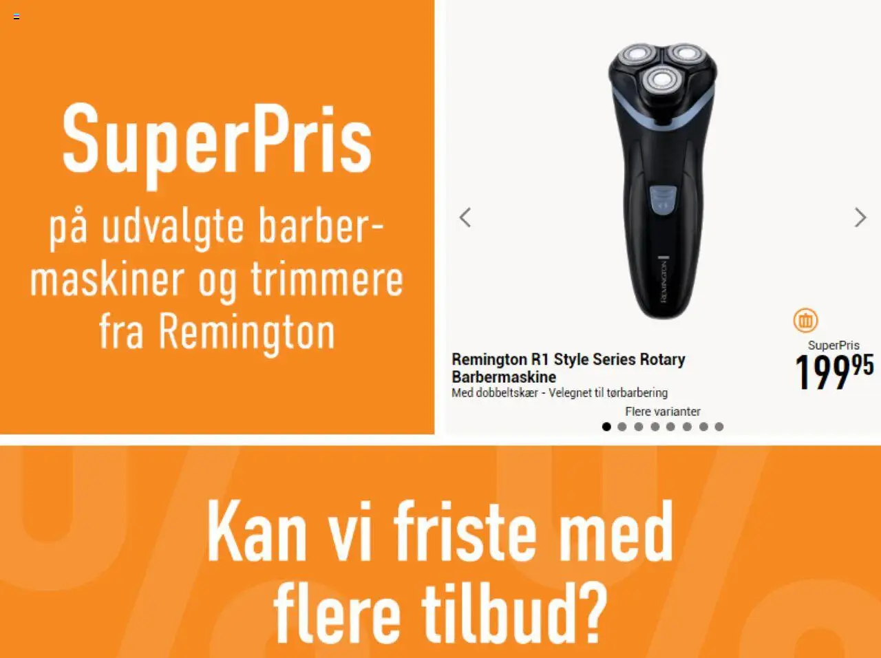 Imerco Tilbudsavis gyldig fra 22.08.2025 | Side: 23 | Produkter: Barbermaskine