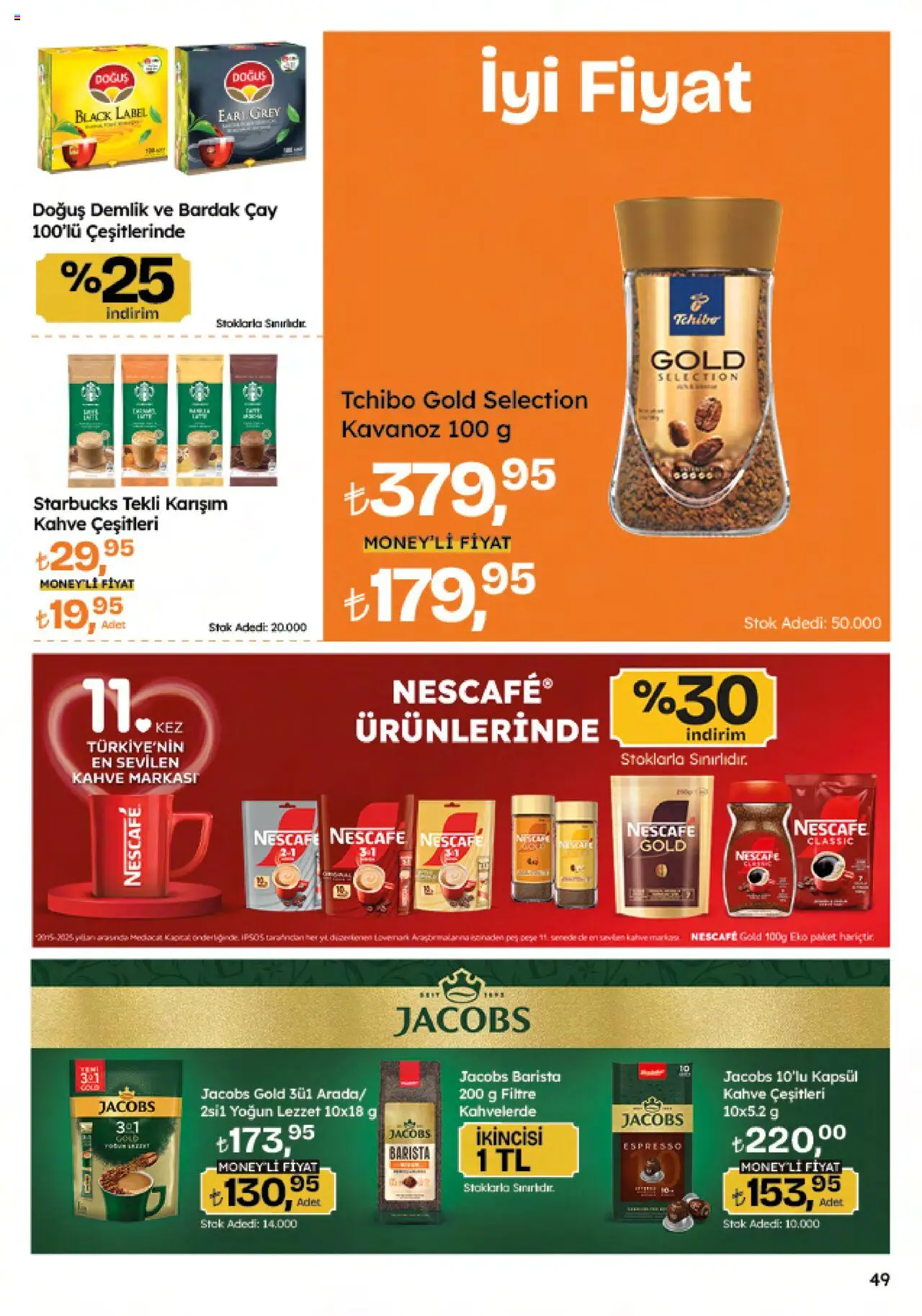 Migros Katalog - Migroskop - 09.10.2025 tarihinden itibaren geçerlidir | Sayfa: 49 | Ürünler: Kahve, Çay, Zselatin, Demlik