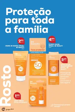 Pré-visualização Pingo Doce Catálogo de solares 2026 válido de 24.03.2026 | Página: 38 | Produtos: Protetor solar, Creme