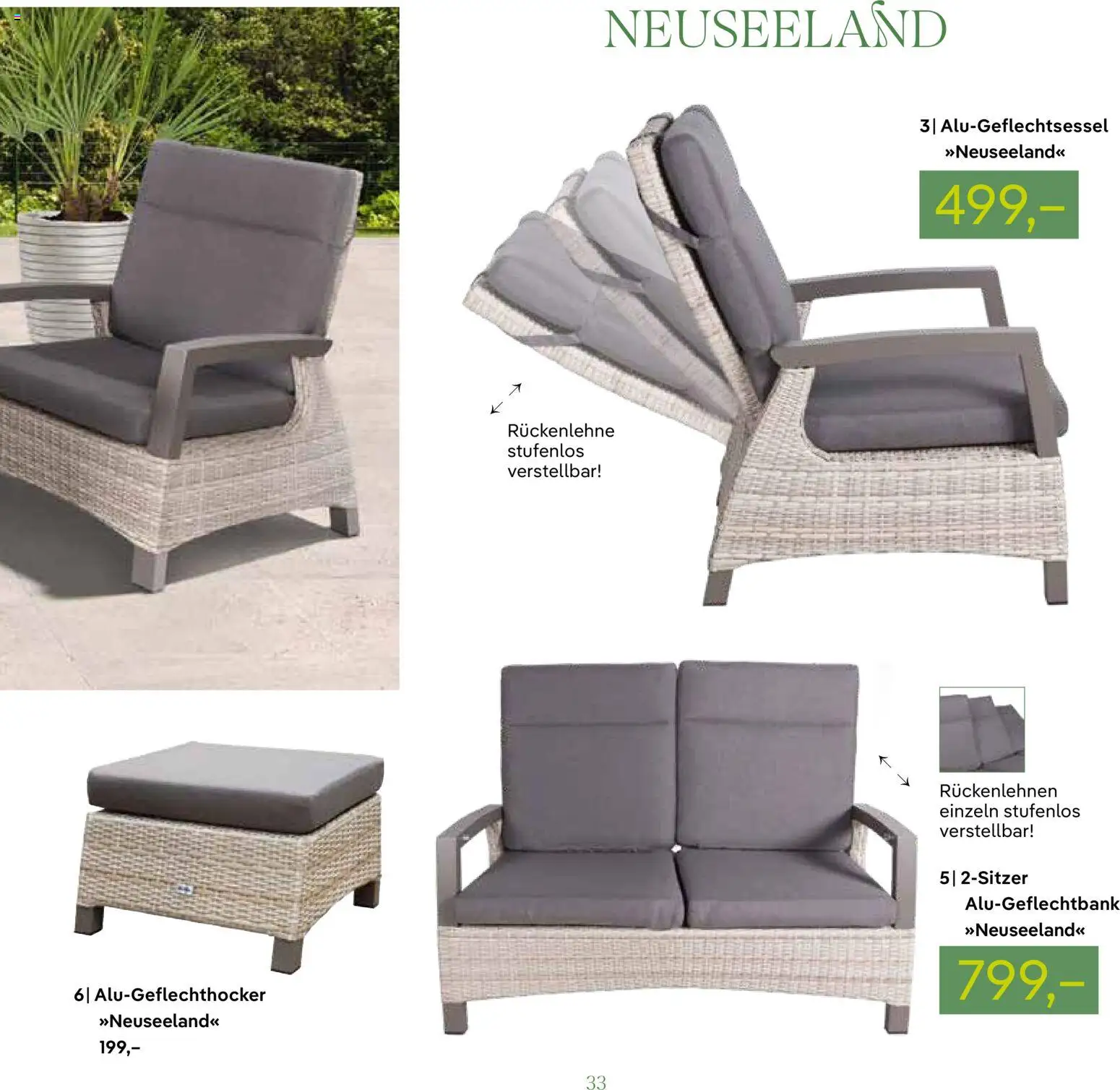 Pflanzen-Kölle GARTENMÖBEL 2026 – gültig ab 07.03.2026 | Seite: 33