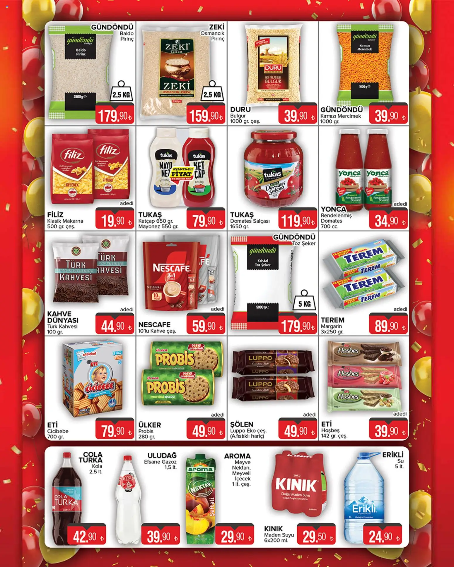 Seyhanlar Market Yeni Şubemiz Güzelyalı Mahallesi'nde Açılıyor - 26.12.2025 tarihinden itibaren geçerlidir | Sayfa: 3 | Ürünler: Domates, Mayo, Su, Meyve