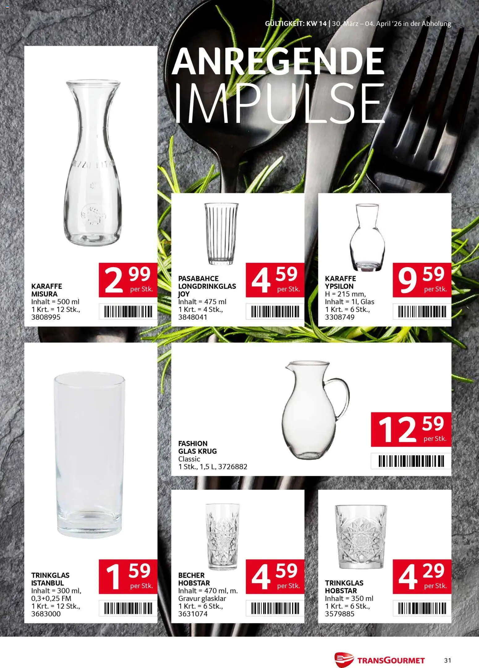 Die besten Angebote | Transgourmet Flugblatt ab 30.03.2026 | - Jetzt stöbern! | Austria