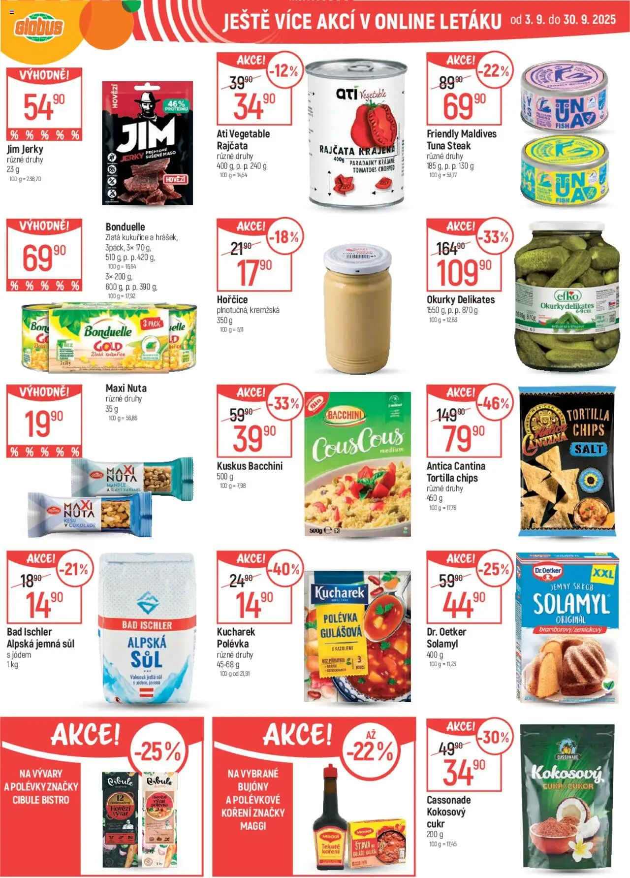 Globus leták od 03.09.2025 | Strana: 37 | Produkty: Slaný karamel, Kuskus, Tortilla, Cukr