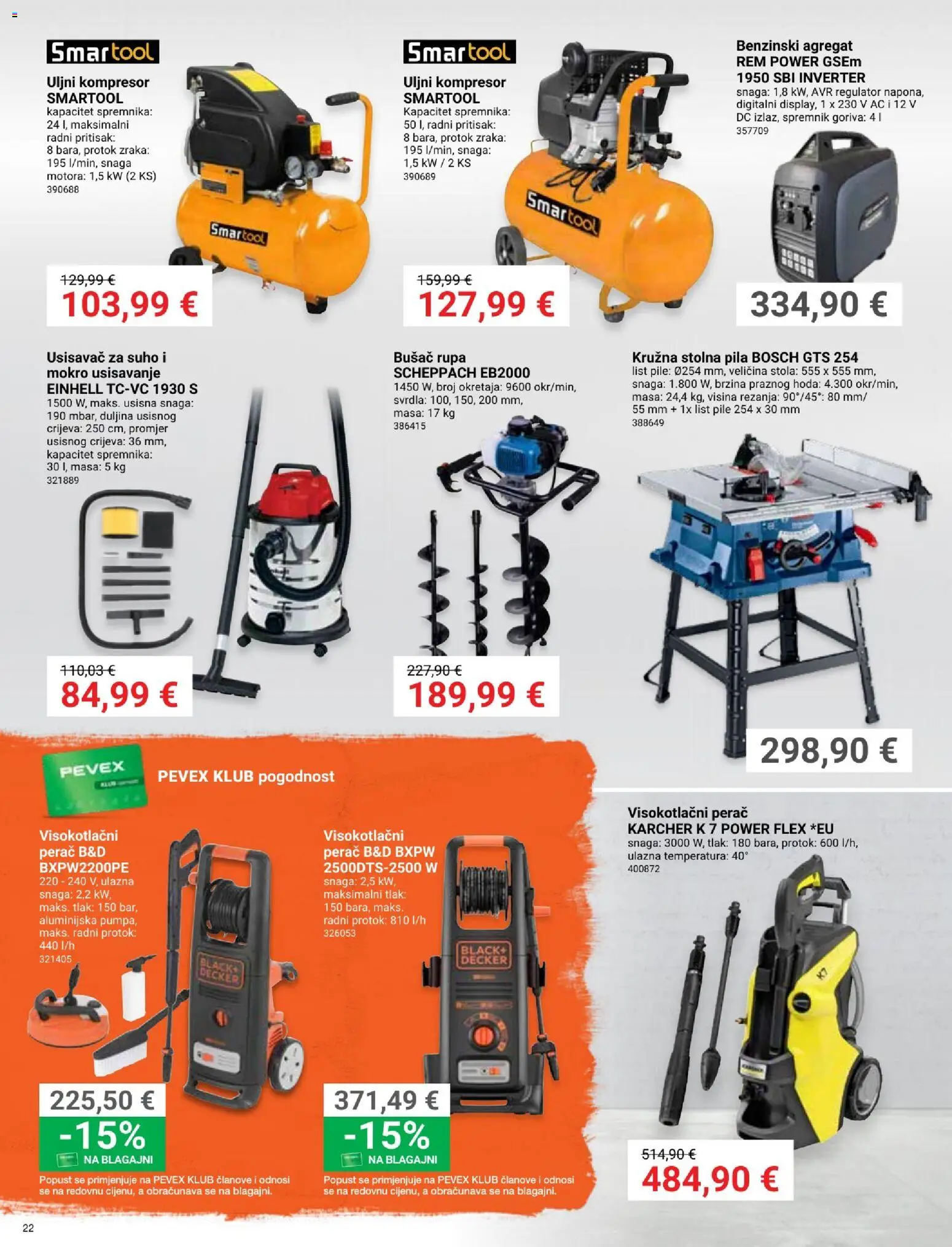 Pevex katalog | vrijedi od 03.04.2026 | Stranica: 22