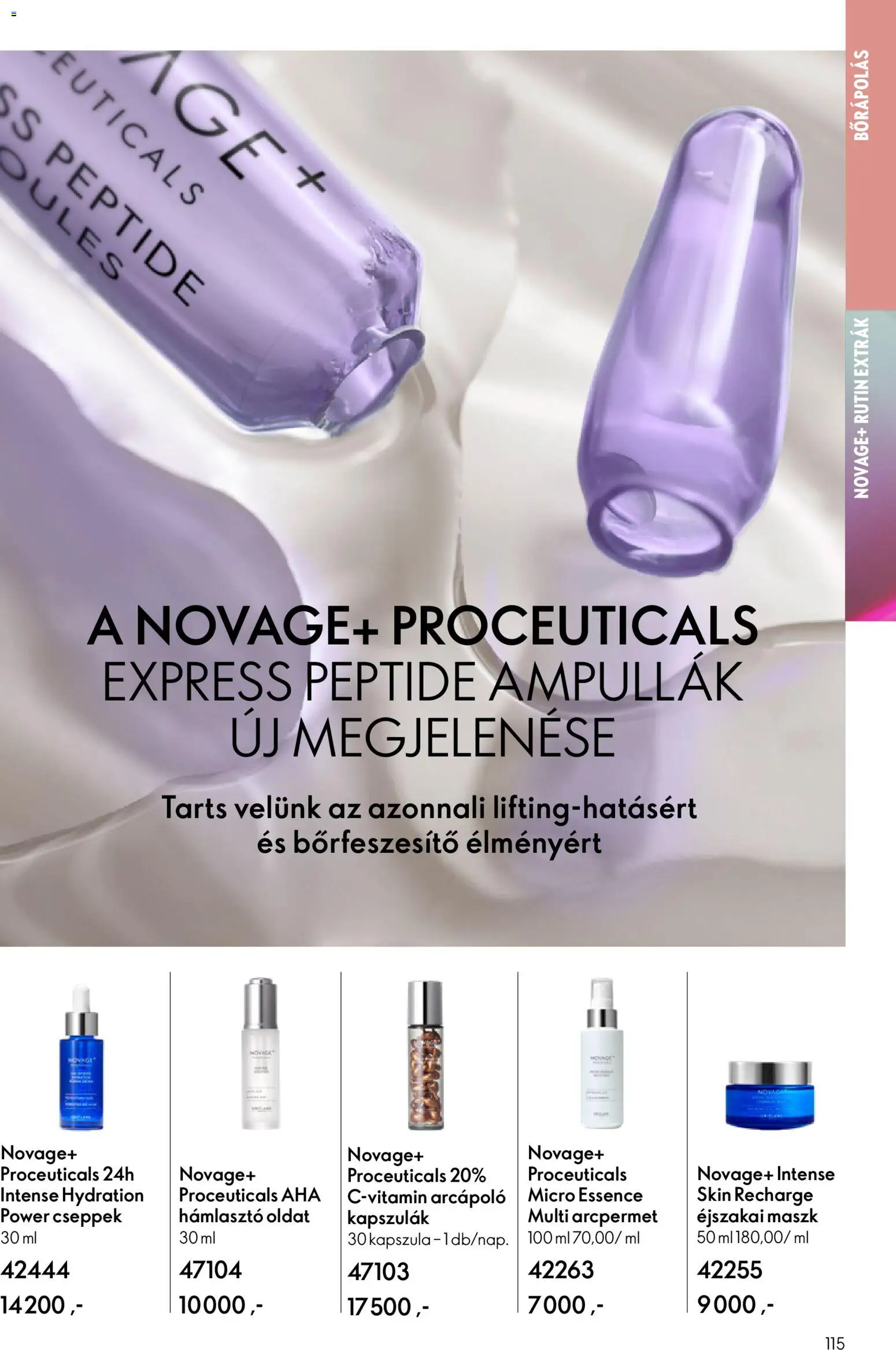 Oriflame akciós ujság - amely érvényes a következő dátumtól: 04.03.2026 | Oldal: 115 | Termékek: Hámlasztó, Maszk