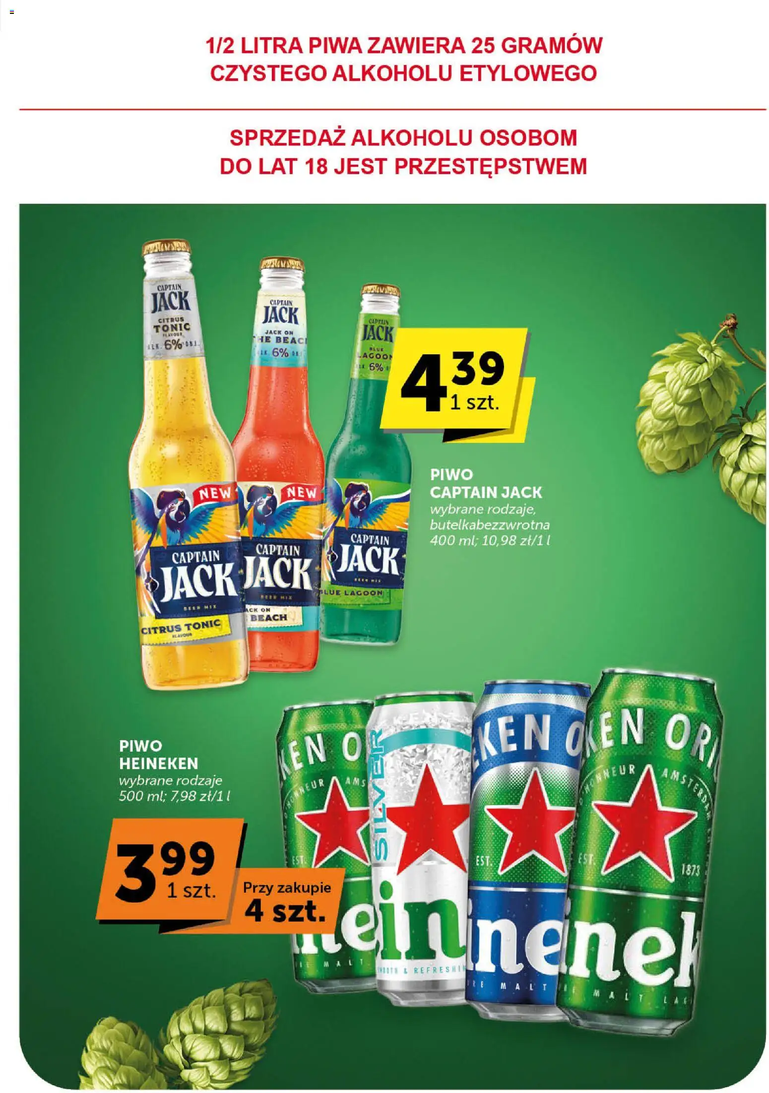 ABC Gazetka od 27.12.2025 | Strona: 36 | Produkty: Piwo, Heineken
