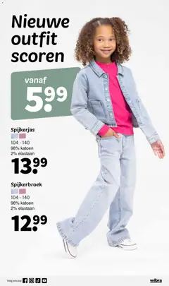 Wibra folder - Voorbeeld van een folder van Wibra, geldig van 24.11.2025 | Pagina: 16 | Producten: Spijkerbroek