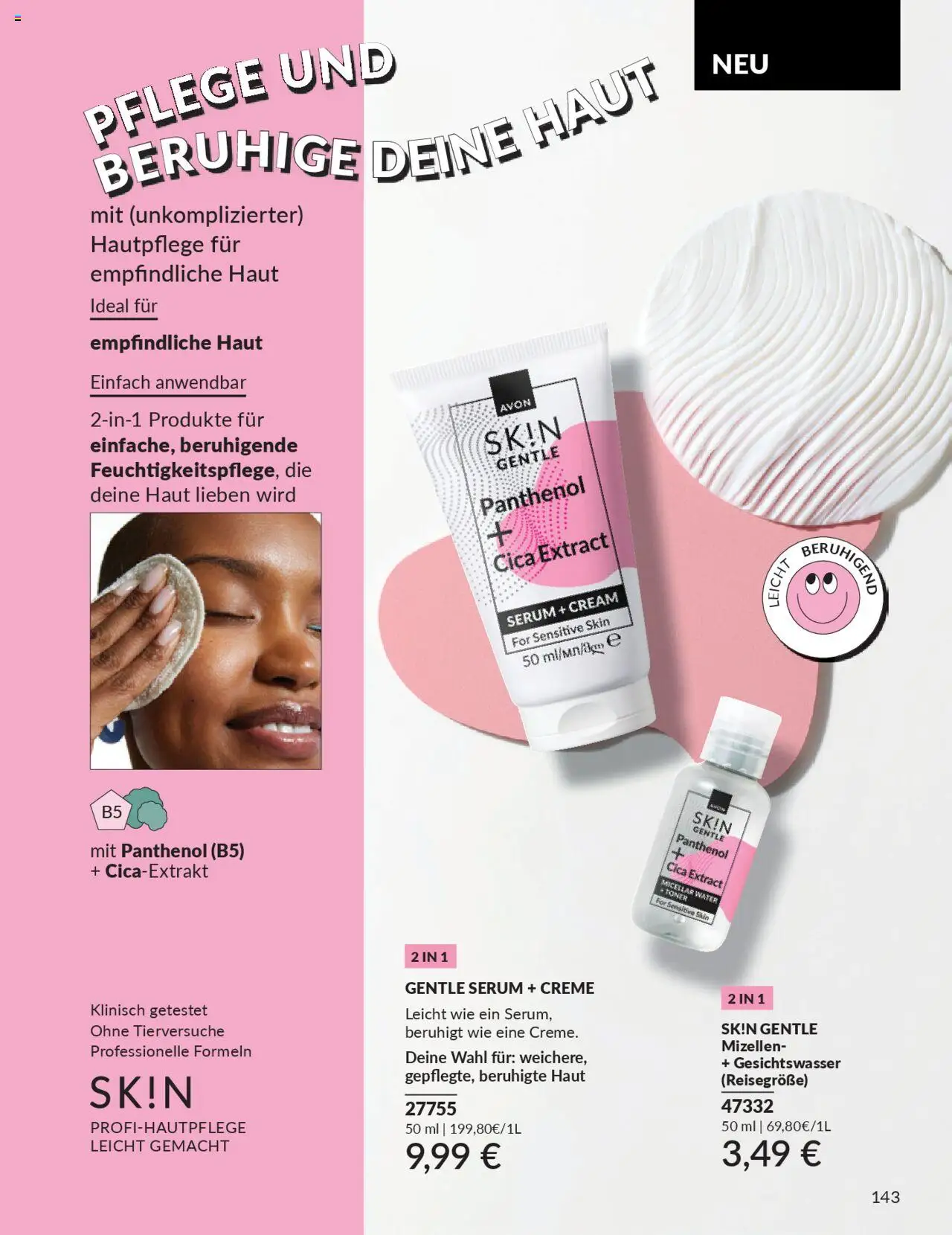 AVON Katalog Oktober 2025 – gültig ab 01.10.2025 | Seite: 145 | Produkte: Toner, Creme, Serum