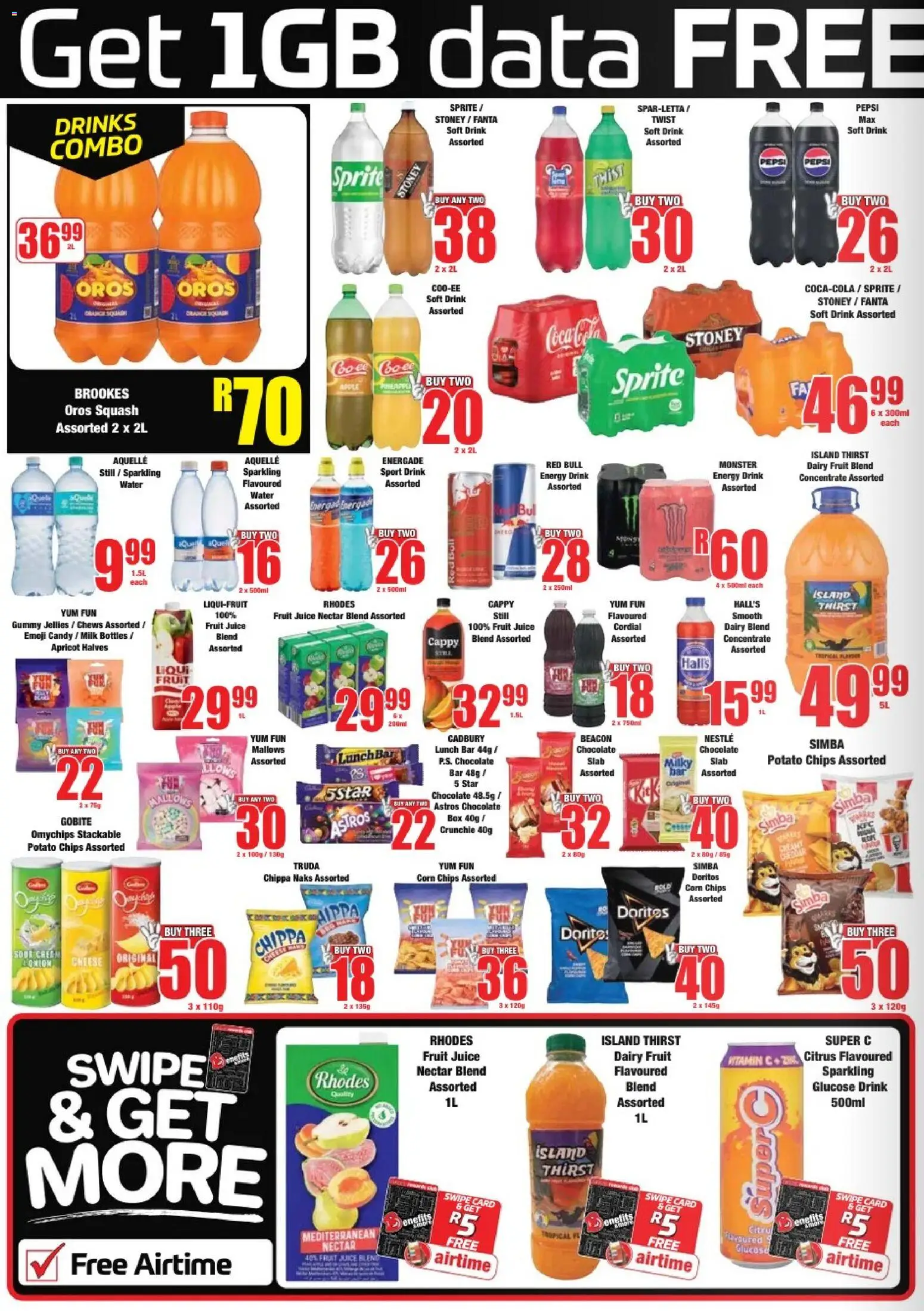 New Boxer catalogue – valid from 09.04.2026 | Page: 4 | Products: Silla apilable, Corn, Sprite, Snacks