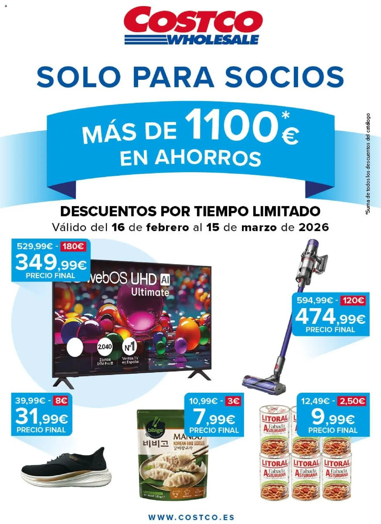 Costco catálogo │ válido desde el 16.02.2026 | Página: 1