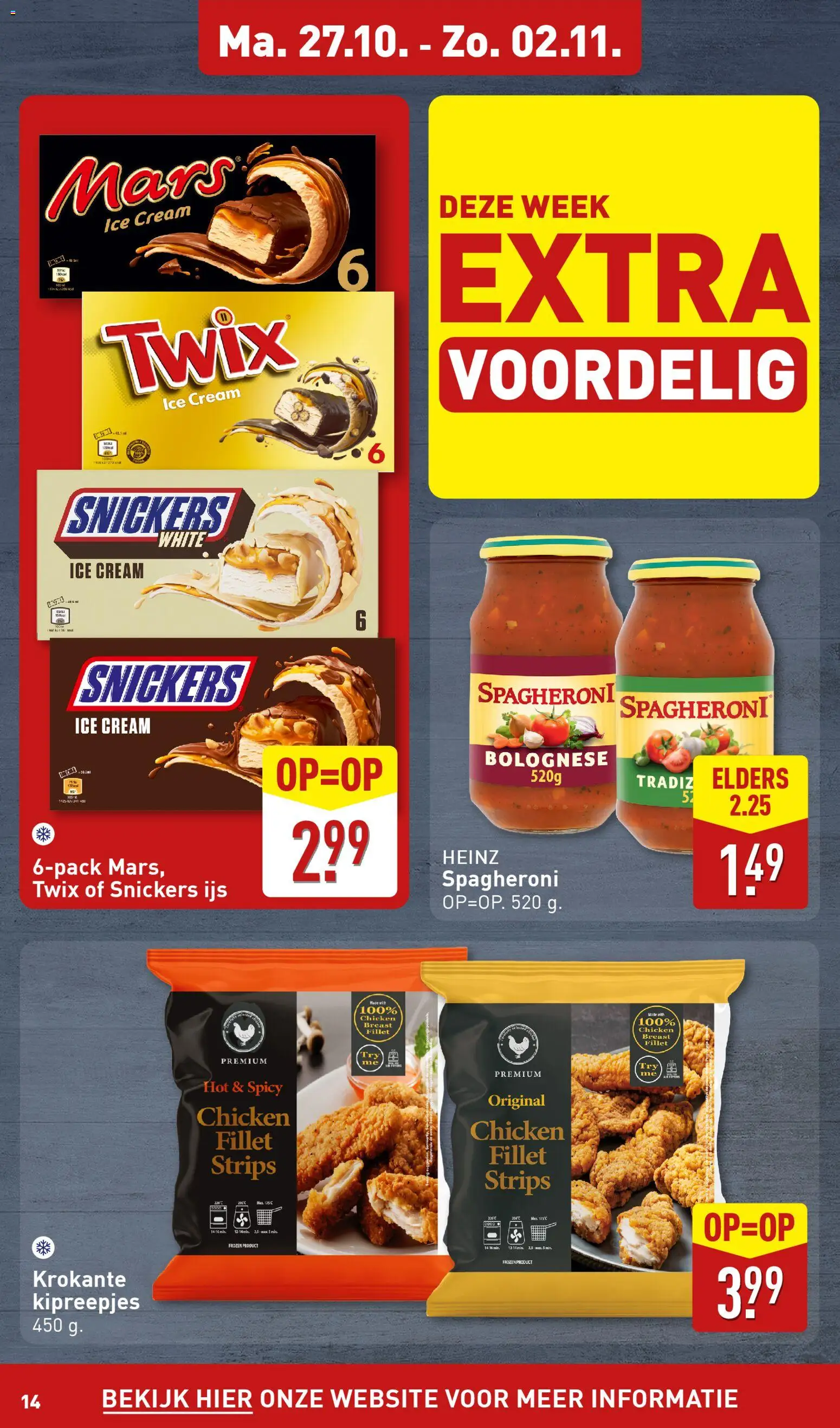 {H1} | Pagina: 14 | Producten: Mars, Twix, Snickers