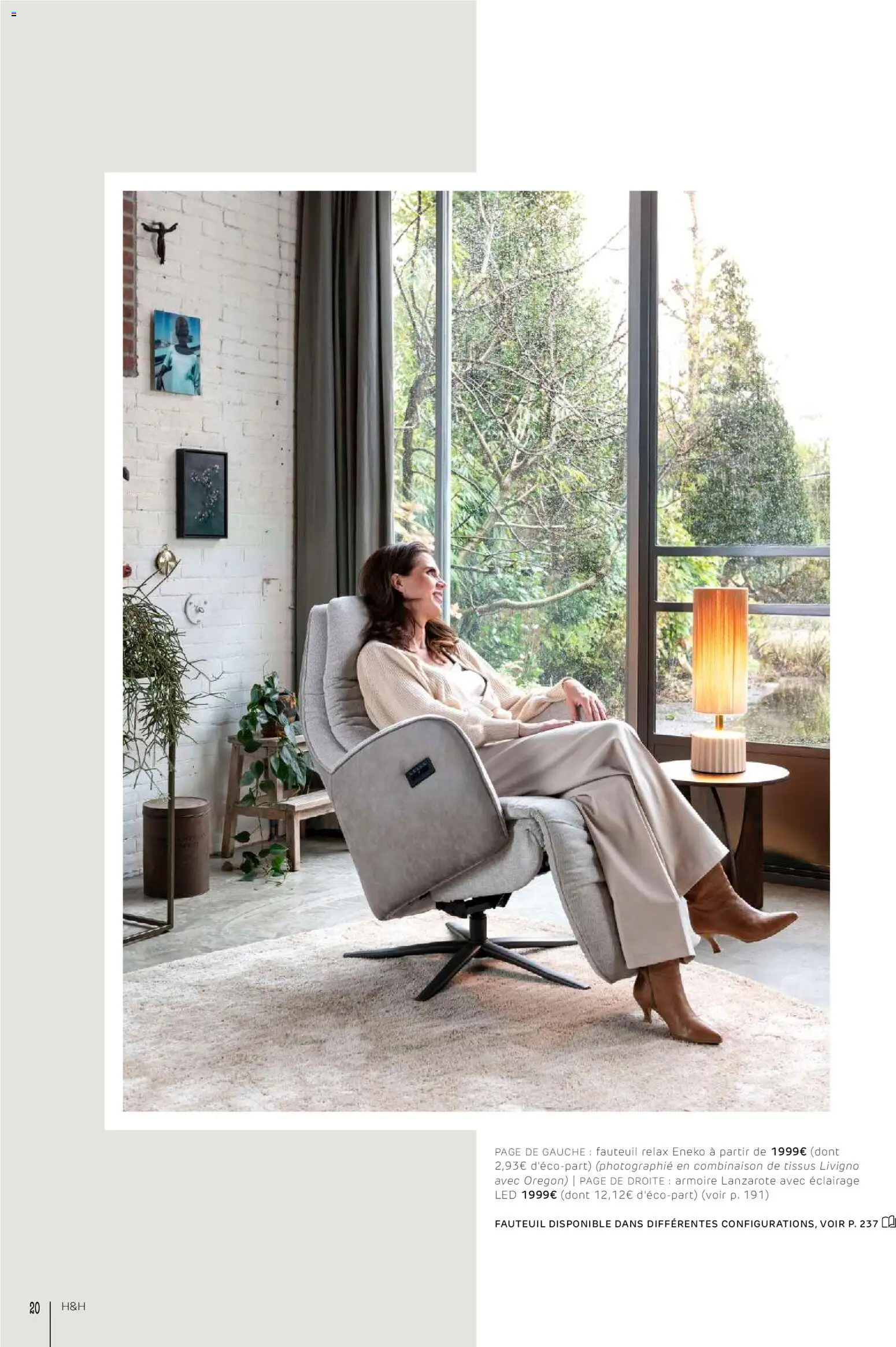 {H1} | Page: 20 | Produits: Armoire, Fauteuil, Combinaison