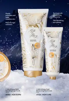 Offer preview "Oriflame - Catalogue 12/2025" | Page: 17 | Products: Sugar, Cream, Milk