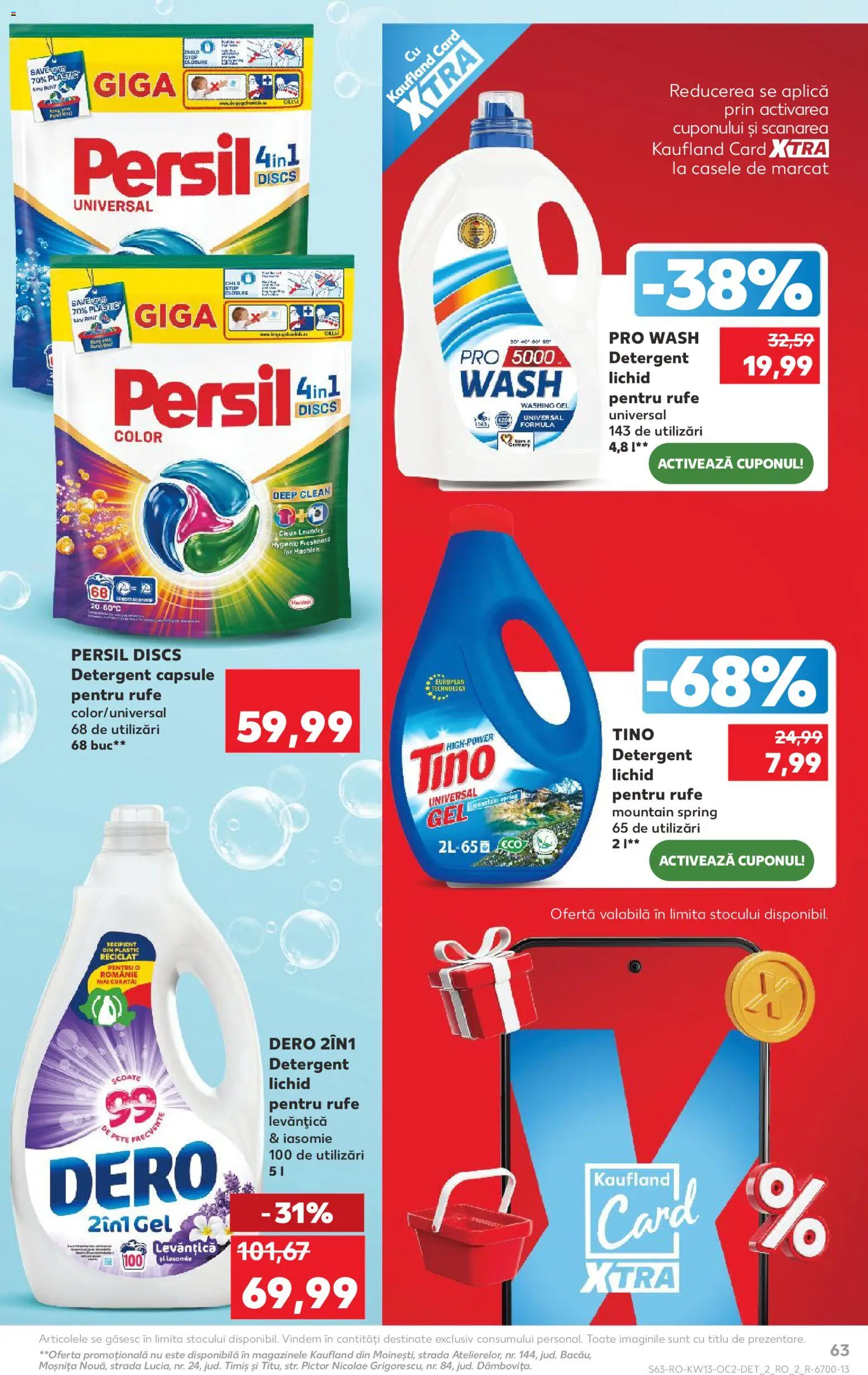 Noul catalog Kaufland – valabil de la 25.03.2026 | Pagină: 63 | Produse: Pomelo, Detergent