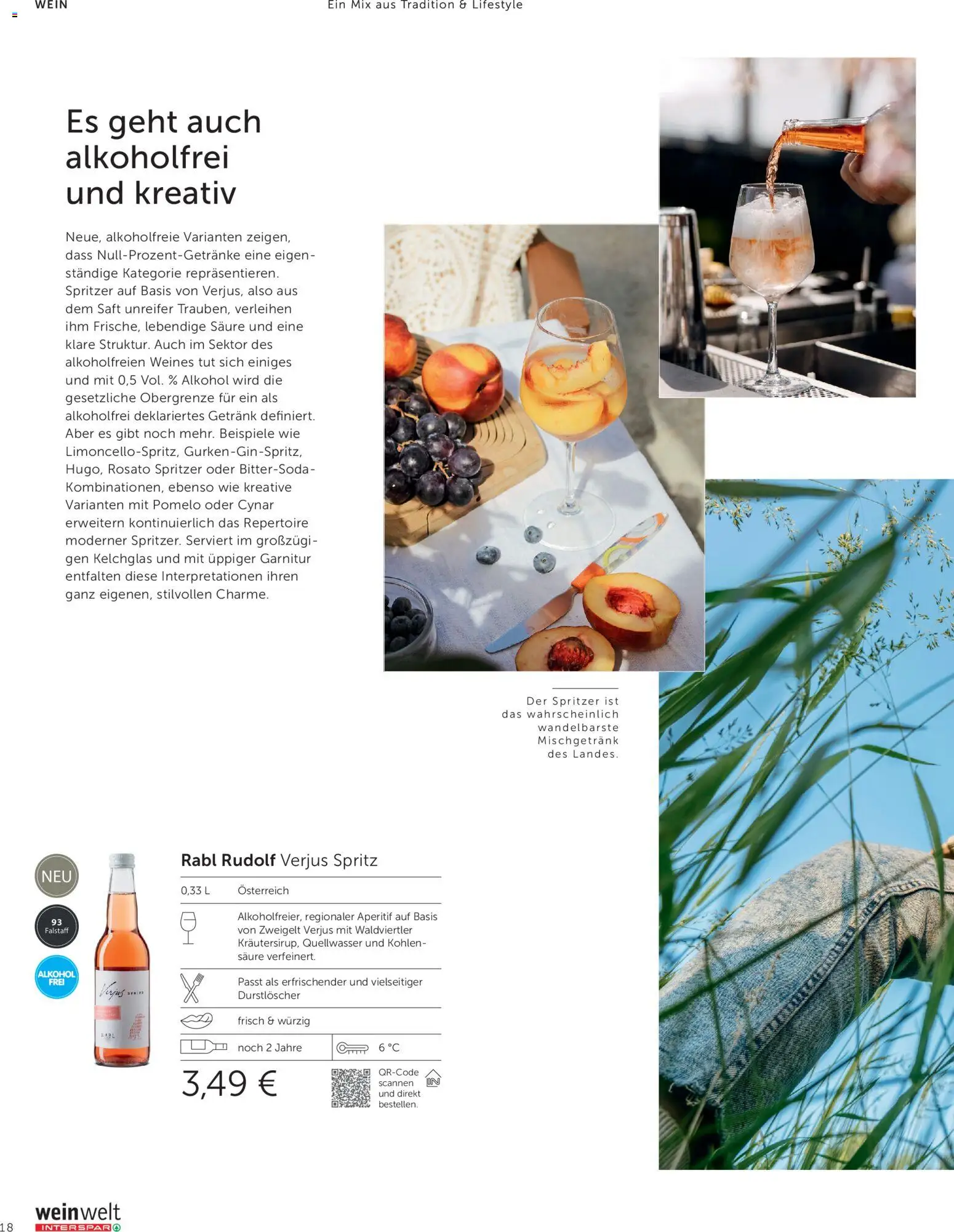 Interspar Meine Weinwelt Frühling 2026 gültig ab 05.03.2026 | Seite: 18 | Produkte: Saft