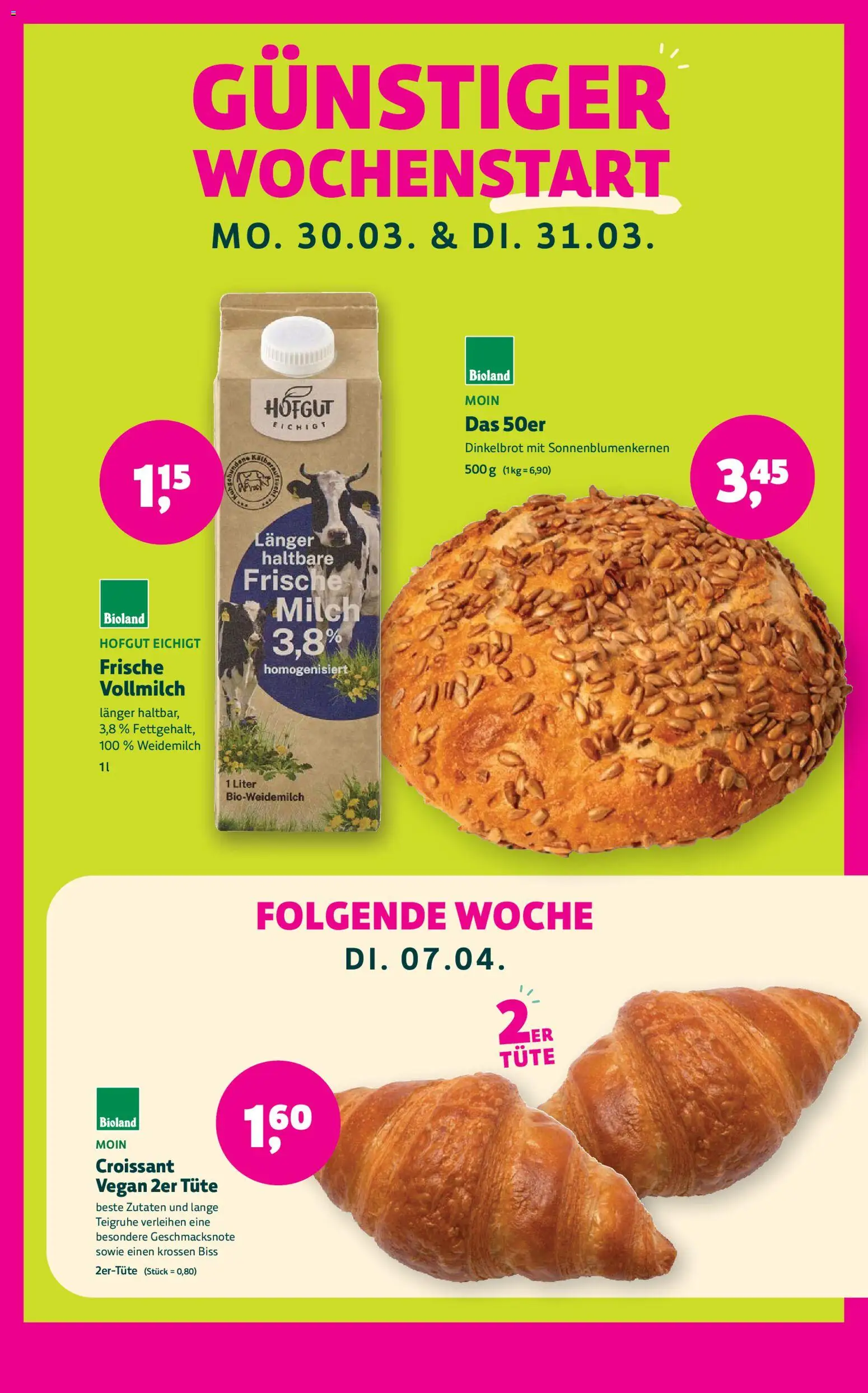 BioMarkt Prospekt 	 – gültig ab 25.03.2026 | Seite: 5 | Produkte: Croissant