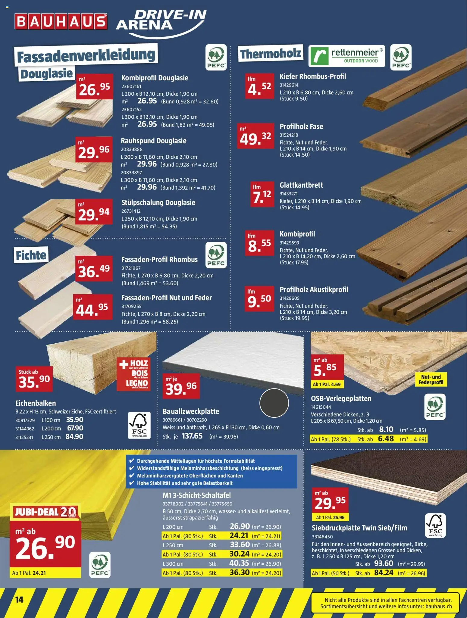 Bauhaus Aktionen – gültig ab 23.02.2026 | Seite: 14 | Produkte: Wasser