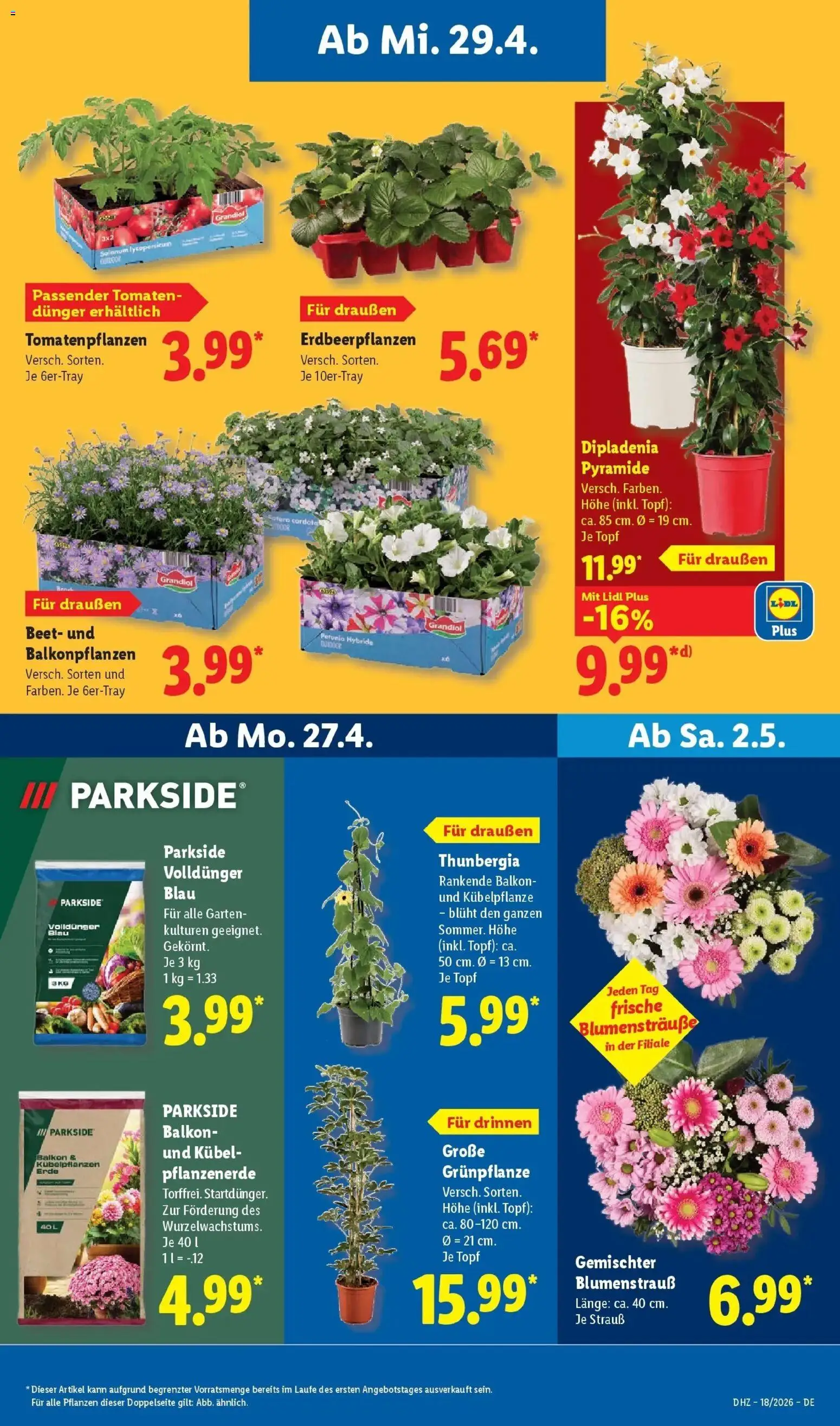 Lidl Německo leták od 27.04.2026 💥 Nenechte si ujít TOP nabídky! ⭐ | Česko