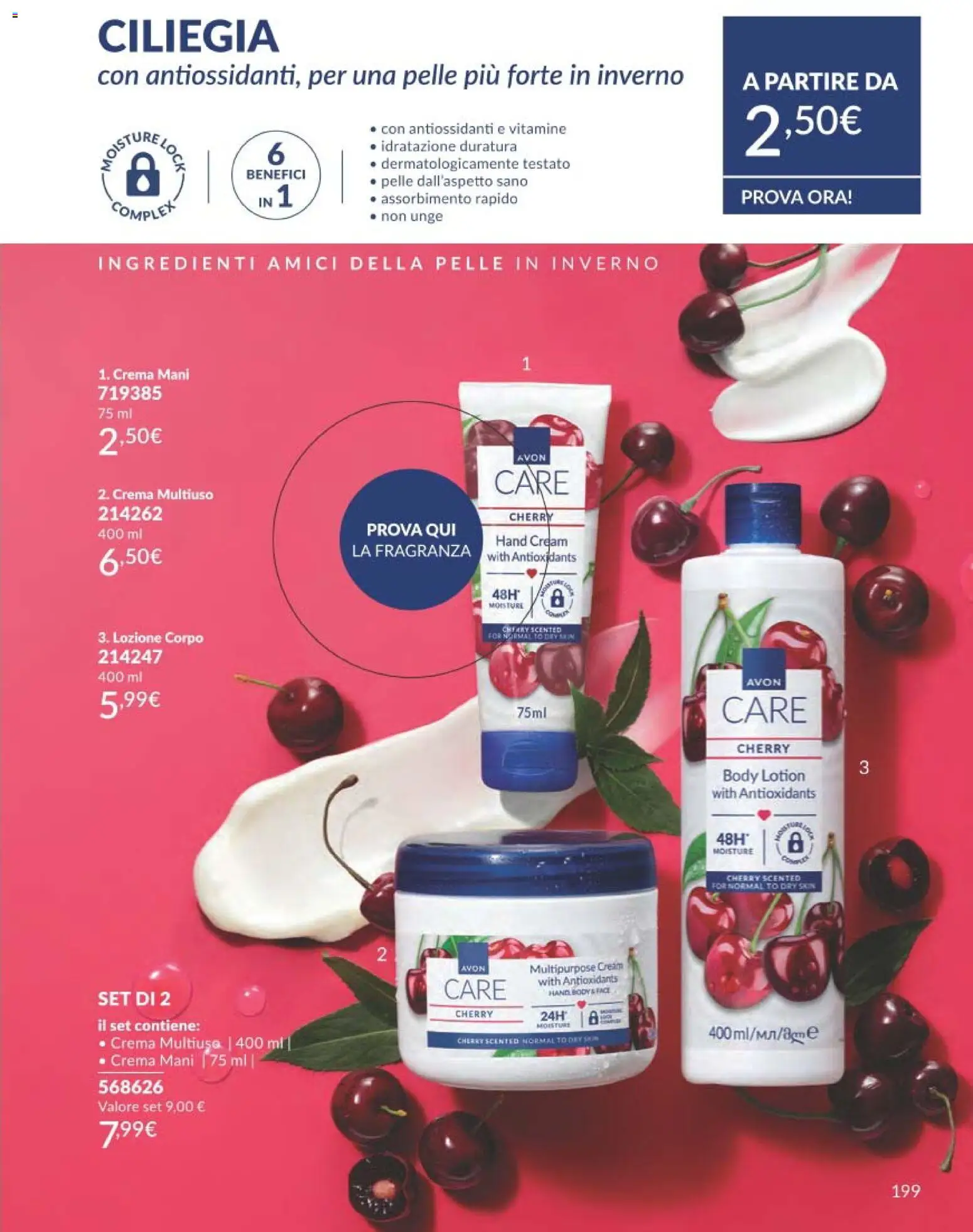 Volantino Avon del 31.12.2025 | Pagina: 199 | Prodotti: Crema, Fragranza