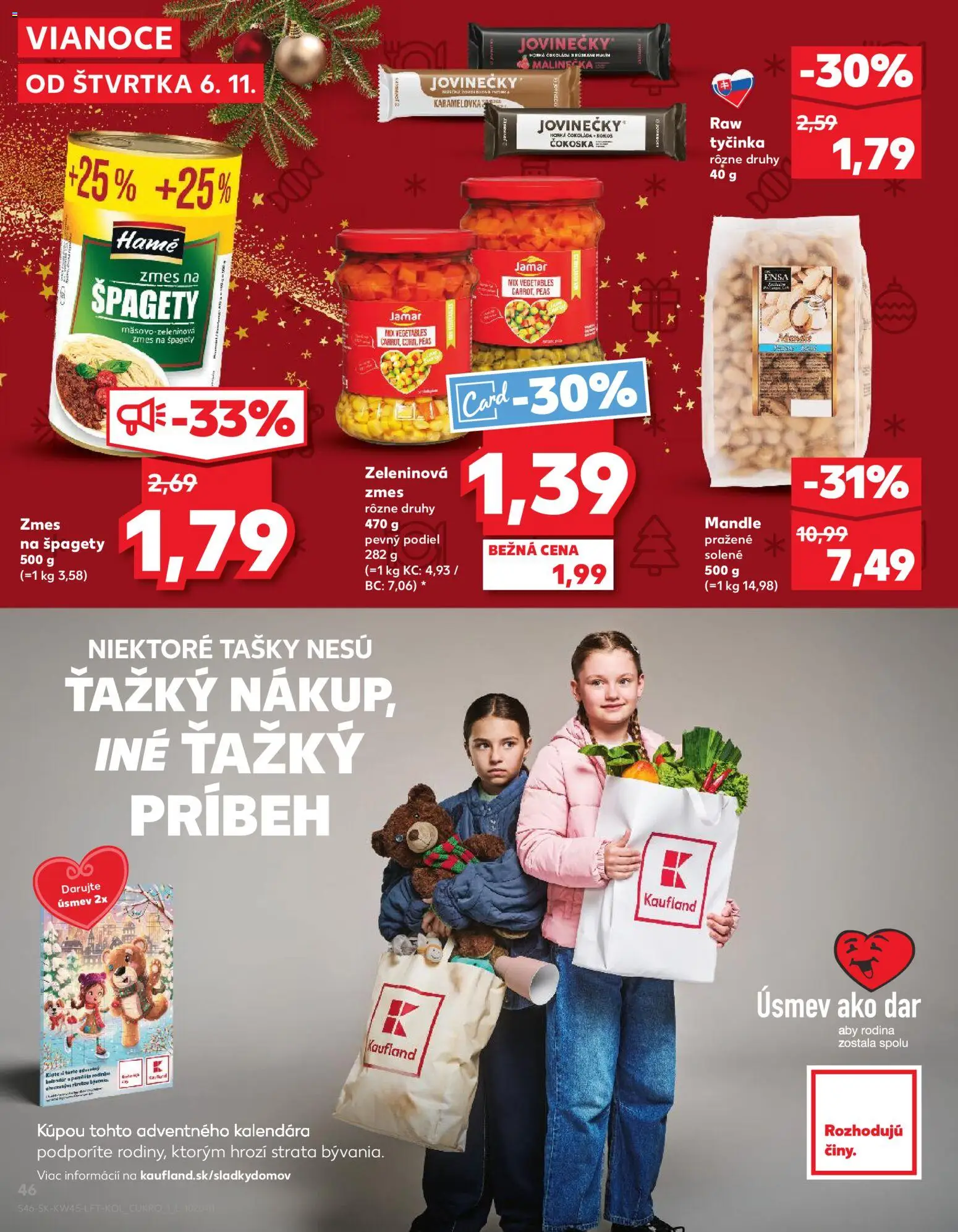 Kaufland SK akciós ujság - amely érvényes a következő dátumtól: 06.11.2025 | Oldal: 46