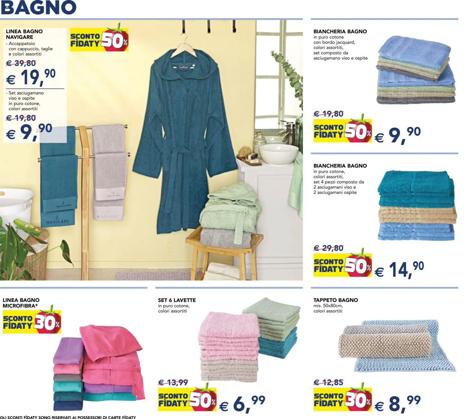 Volantino Esselunga S del 29.12.2025 | Pagina: 9 | Prodotti: Accappatoio, Asciugamano, Bagno, Tappeto