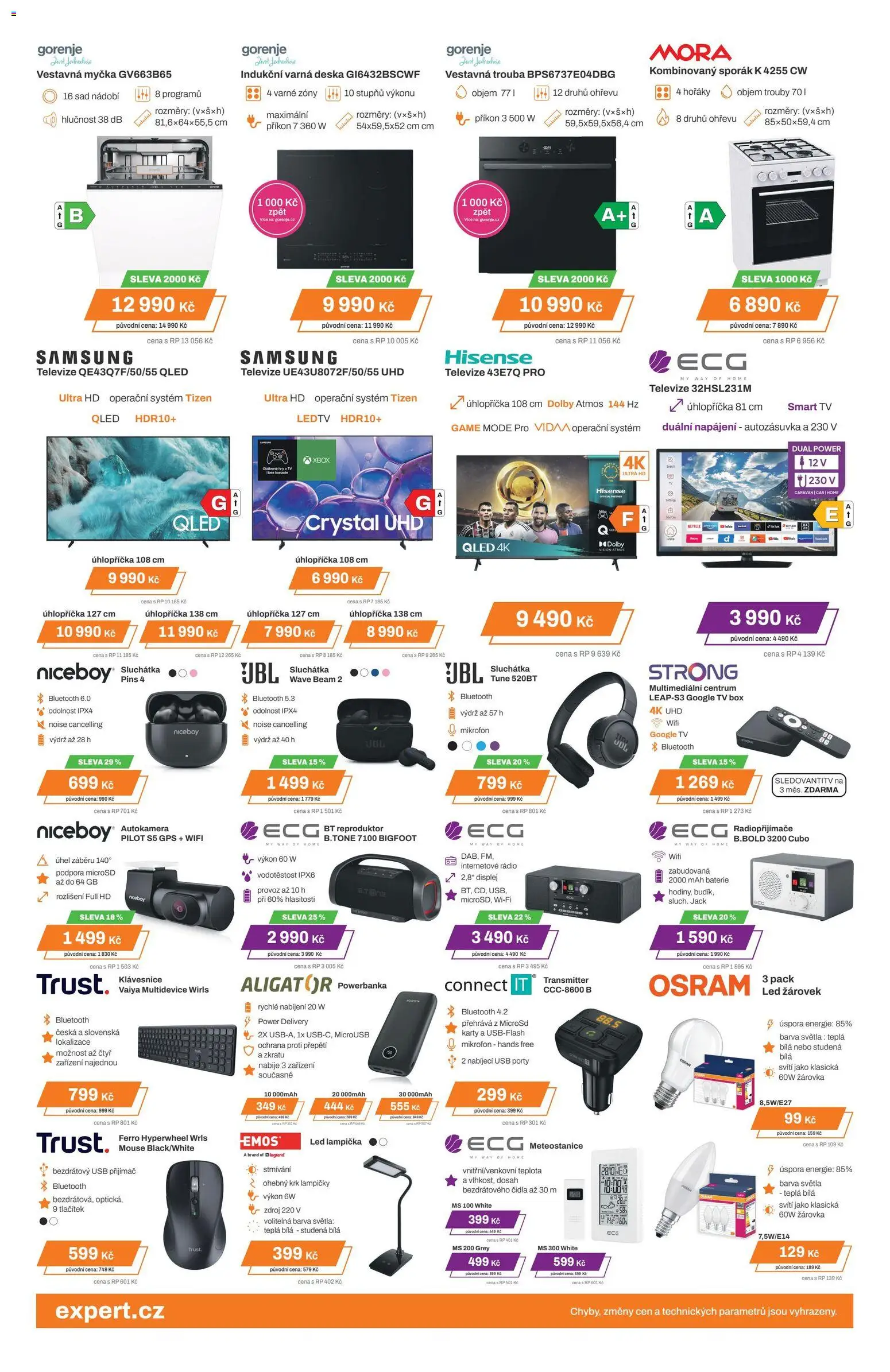 Expert elektro Black Friday od 13.11.2025 | Strana: 3 | Produkty: Multimediální centrum, Mikrofon, Baterie, Lampičky