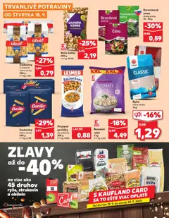 Nové Kaufland akcie – leták je platný od 18.09.2025 | Strana: 42