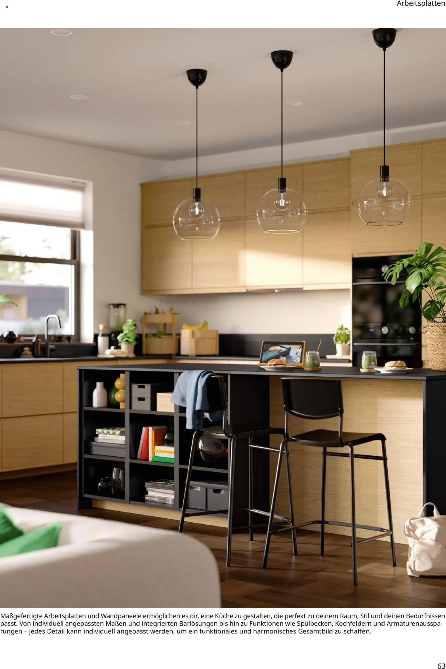 Ikea Prospekt 	 – gültig ab 01.04.2025 | Seite: 63 | Produkte: Küche