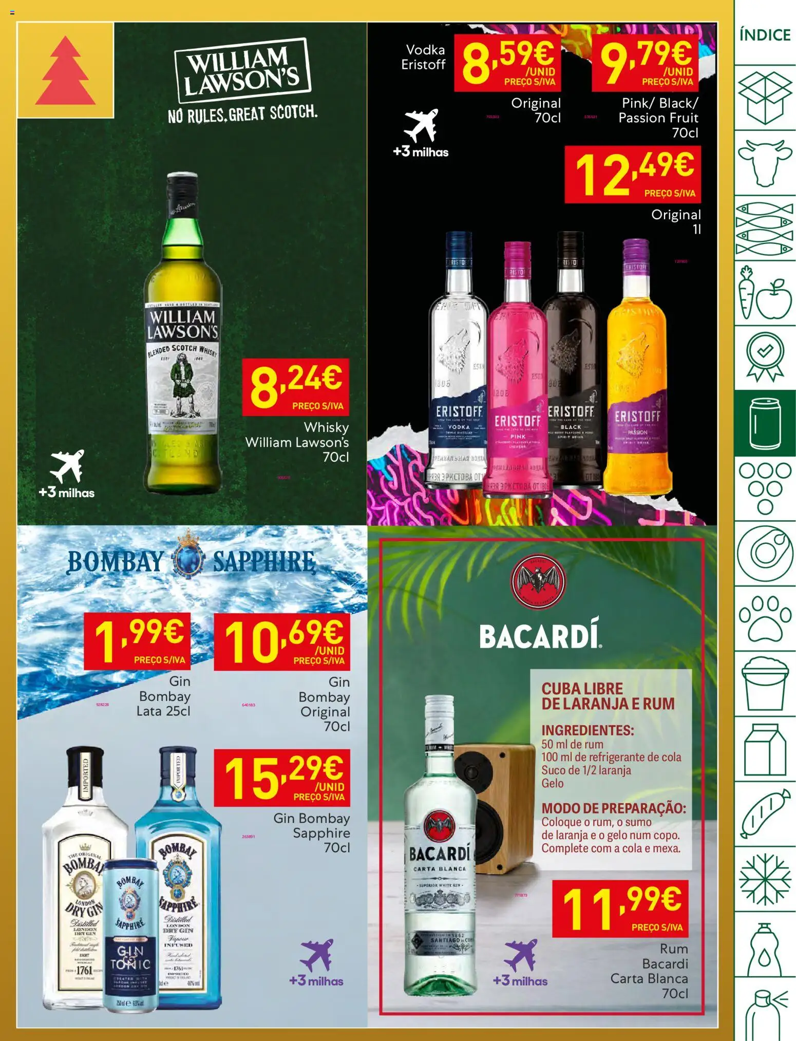 Recheio folheto │ válido de 23.12.2025 | Página: 25 | Produtos: Refrigerante, Whisky, Sumo, Vodka