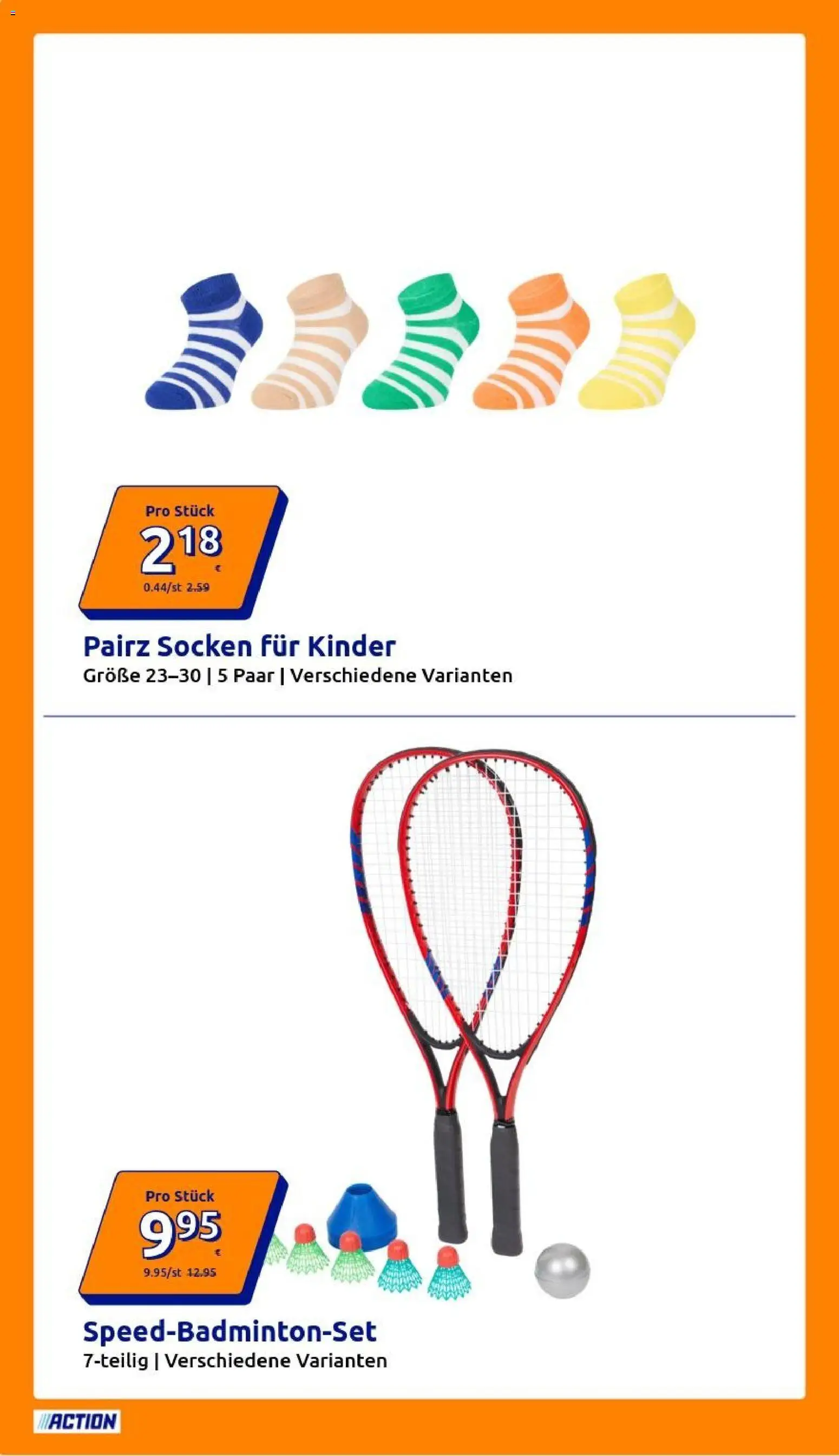 Action Flugblatt gültig ab 22.04.2026 | Seite: 4 | Produkte: Socken