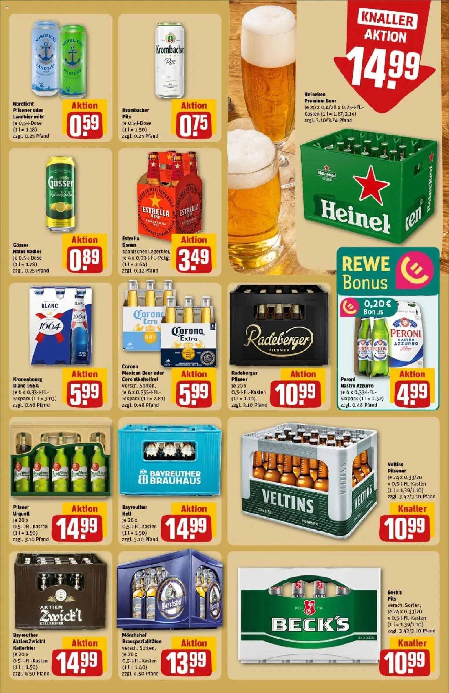 Rewe prospekt Bad Zwischenahn	 – gültig ab 26.10.2025 | Seite: 19 | Produkte: Pils, Radler, Pilsner urquell, Veltins