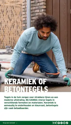GAMMA folder -  Gereedschap Special - Voorbeeld van een folder van GAMMA, geldig van 14.04.2026 | Pagina: 25 | Producten: Keramiek