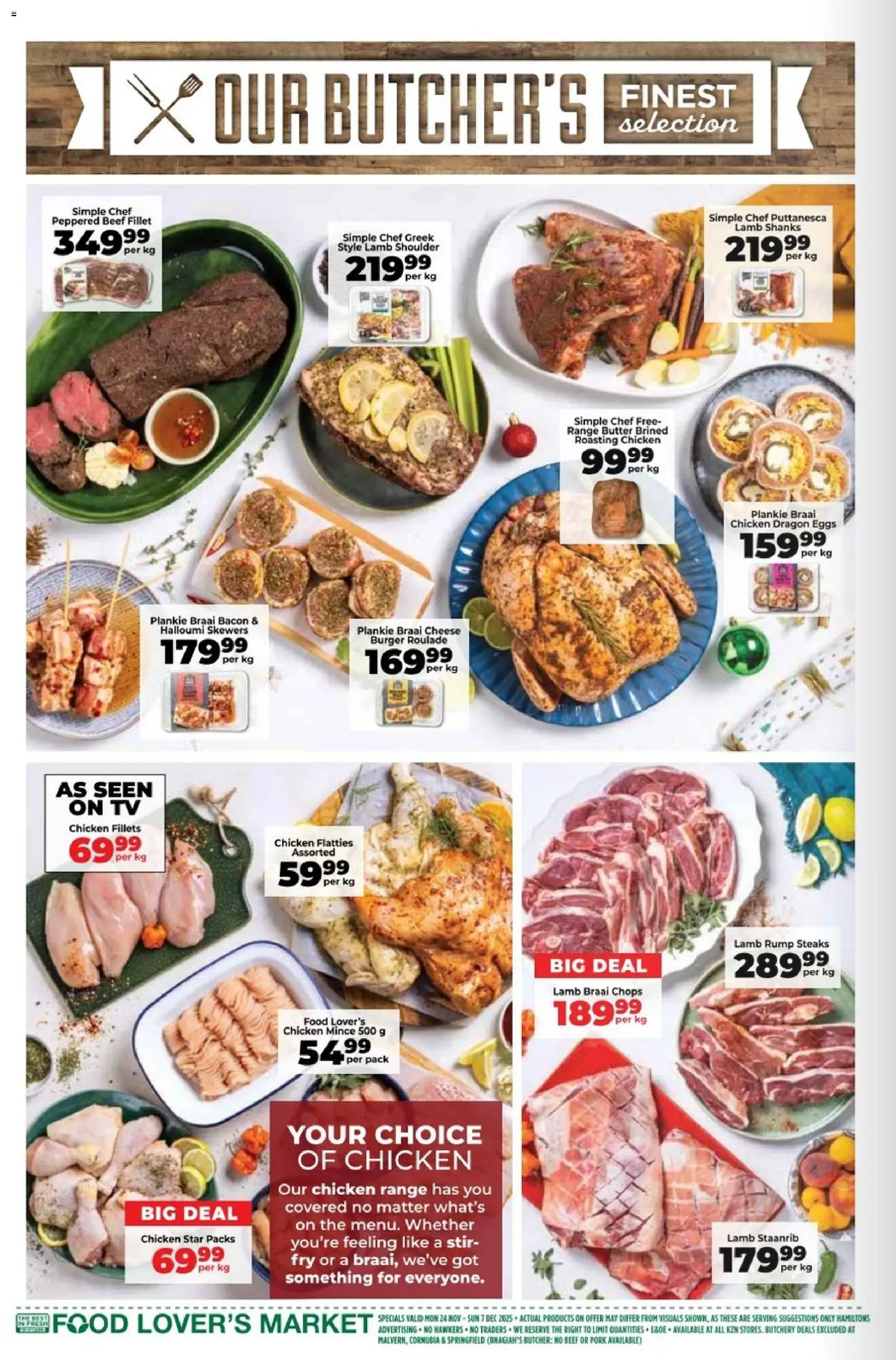 New Food Lover's Market catalogue – valid from 24.11.2025 | Page: 10 | Products: TV, Cheese, Eggs, Pork