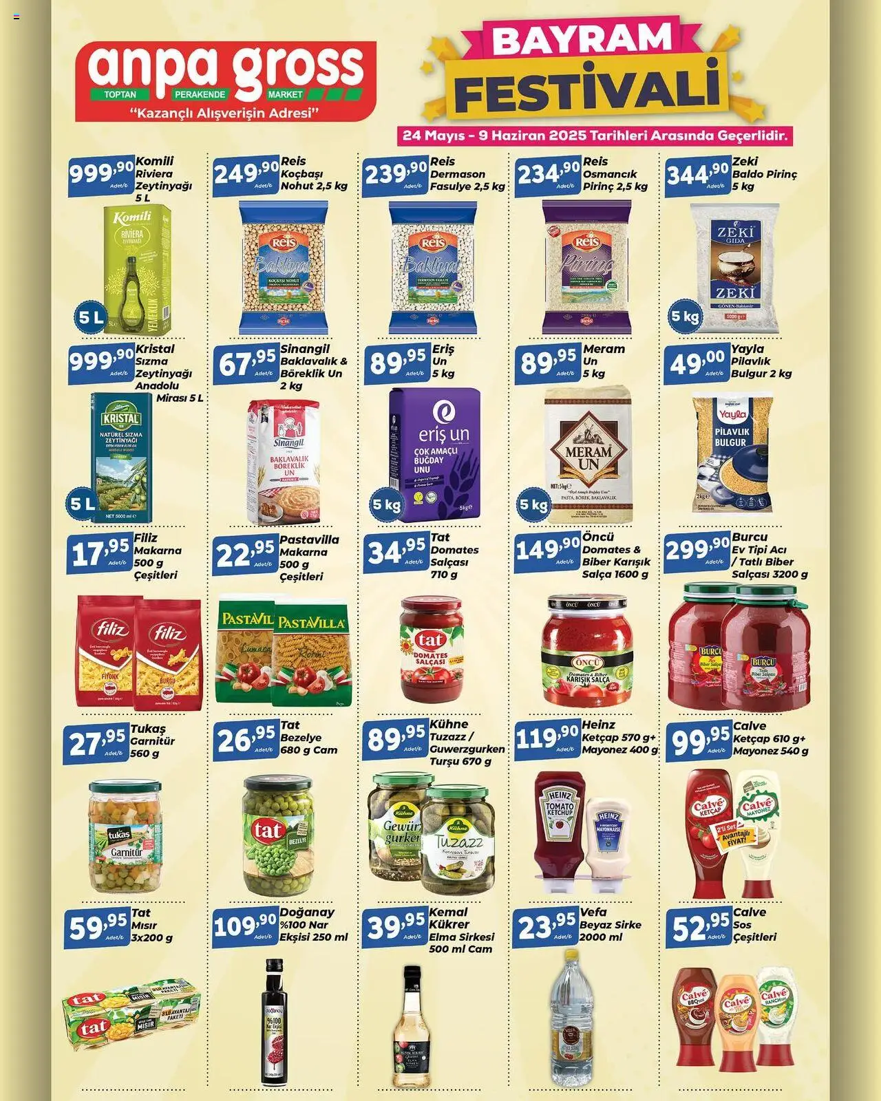Anpa Gross Katalog - 24.05.2025 tarihinden itibaren geçerlidir | Sayfa: 8 | Ürünler: Elma, Makarna, Mısır, Nar