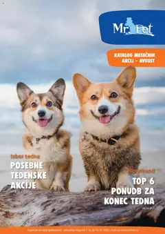Mr. Pet katalog - pregled letaka veljavnega od 01.08.2025
