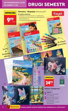 Pogląd oferty "Biedronka gazetka - Hity i inspiracje" - ważna od 21.02.2026 | Strona: 10 | Produkty: Kabel, Lampki, Baterie