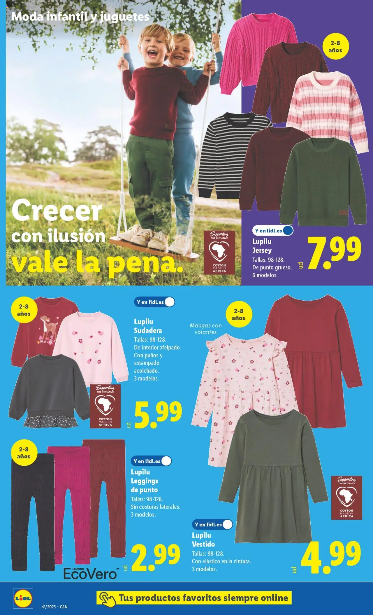 Lidl - Canarias │ válido desde el 06.10.2025 | Página: 10 | Productos: Sudadera, Juguetes
