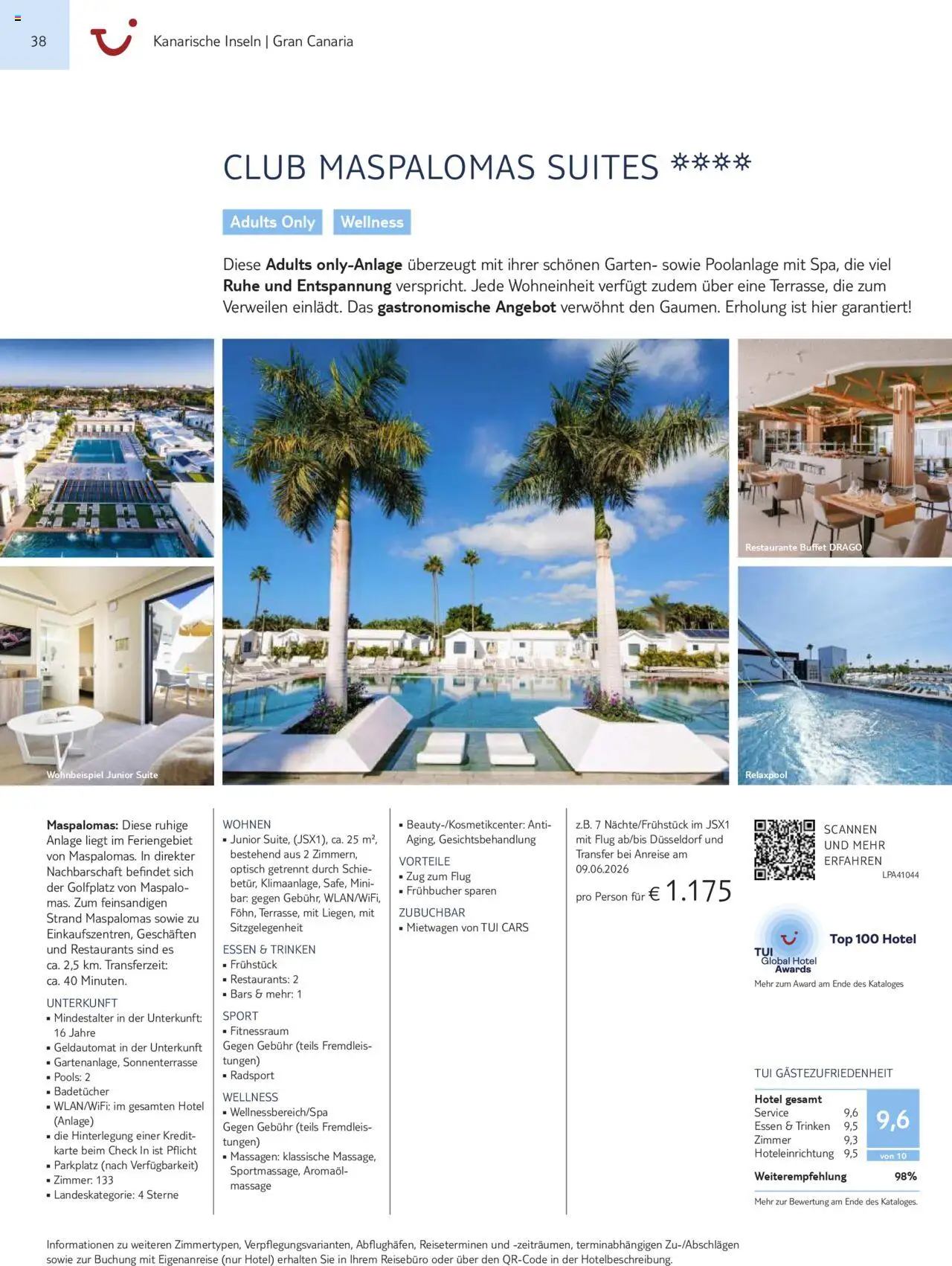 TUI Prospekt Kanaren, Kapverden & Senegal 2025/26	  – gültig ab 01.11.2025 | Seite: 38 | Produkte: Top