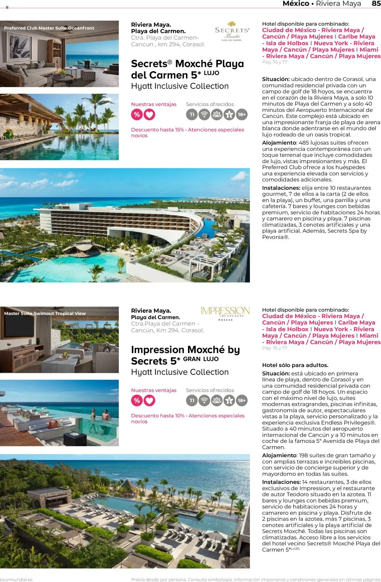 Viajes El Corte Inglés - Norteamérica y Caribe 2025 │ válido desde el 01.01.2025 | Página: 85 | Productos: Parrilla