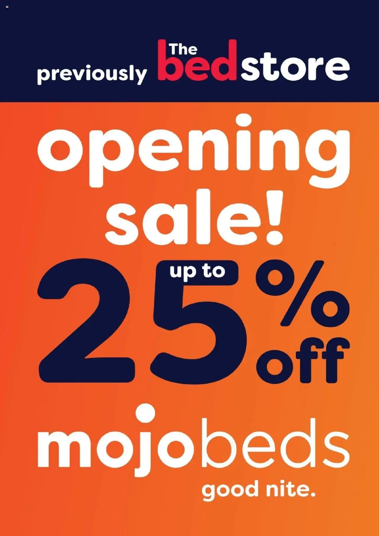 Dial-a-Bed - Mojo Beds Opening Sale Catalogue │ valid from 25.08.2025 | Page: 1